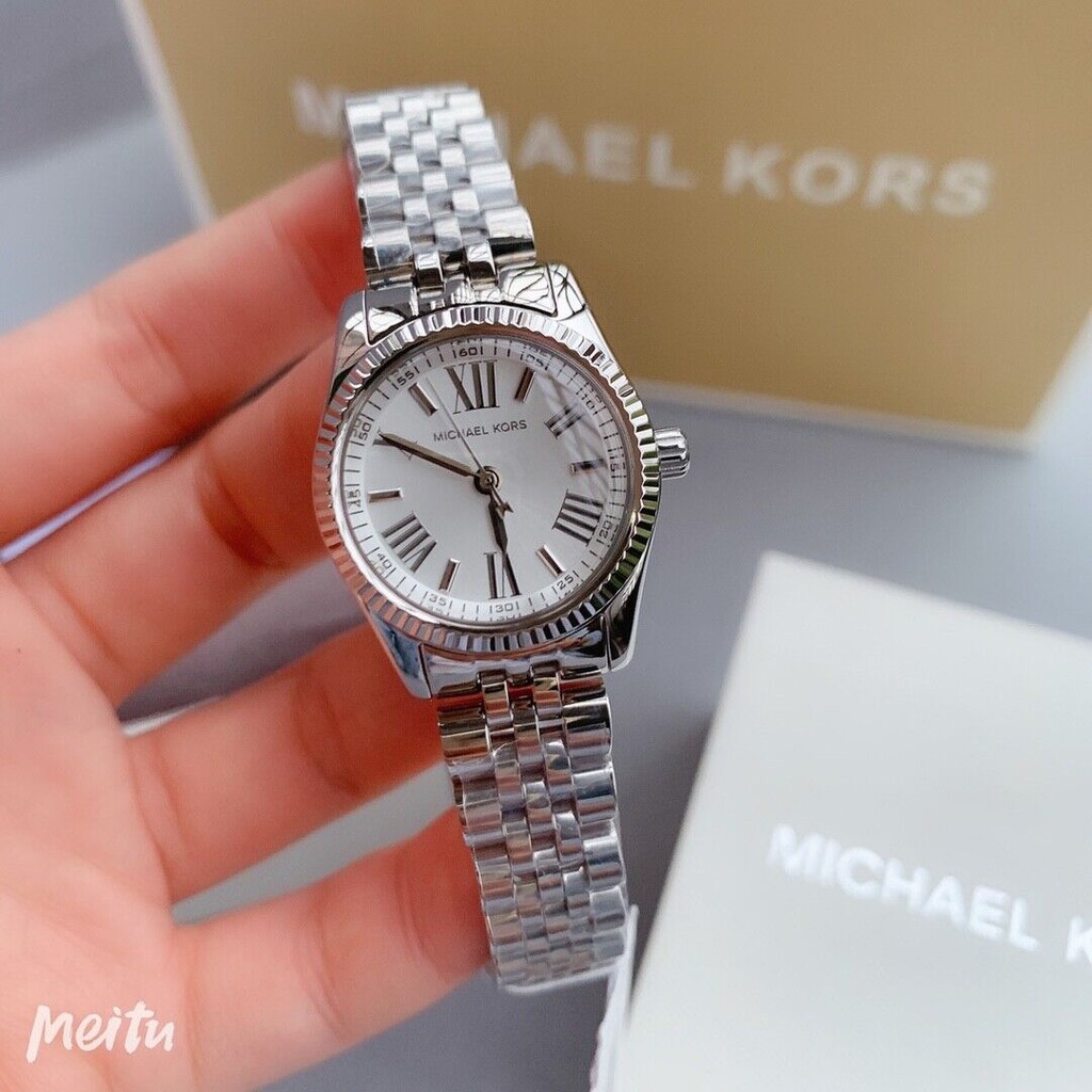 Michael Kors Women's MK3228 26mm - Petite Lexington Stainless Watch
