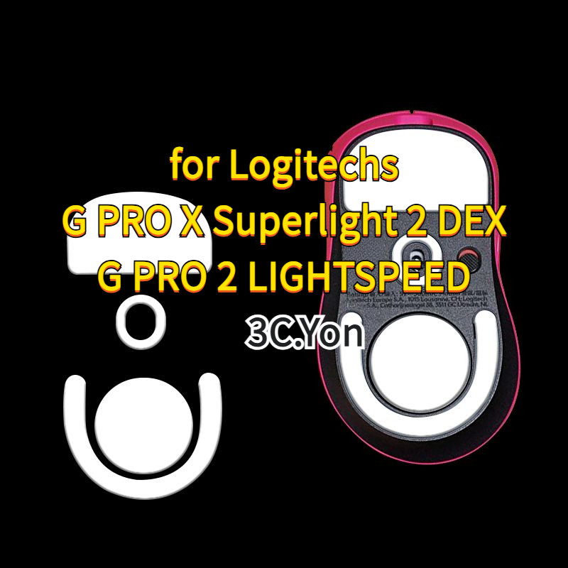 Esports ICE Mouse Skates ฟุตสําหรับ Logitechs G PRO X Superlight 2 DEX LIGHTSPEED เมาส์สําหรับเล่นเก