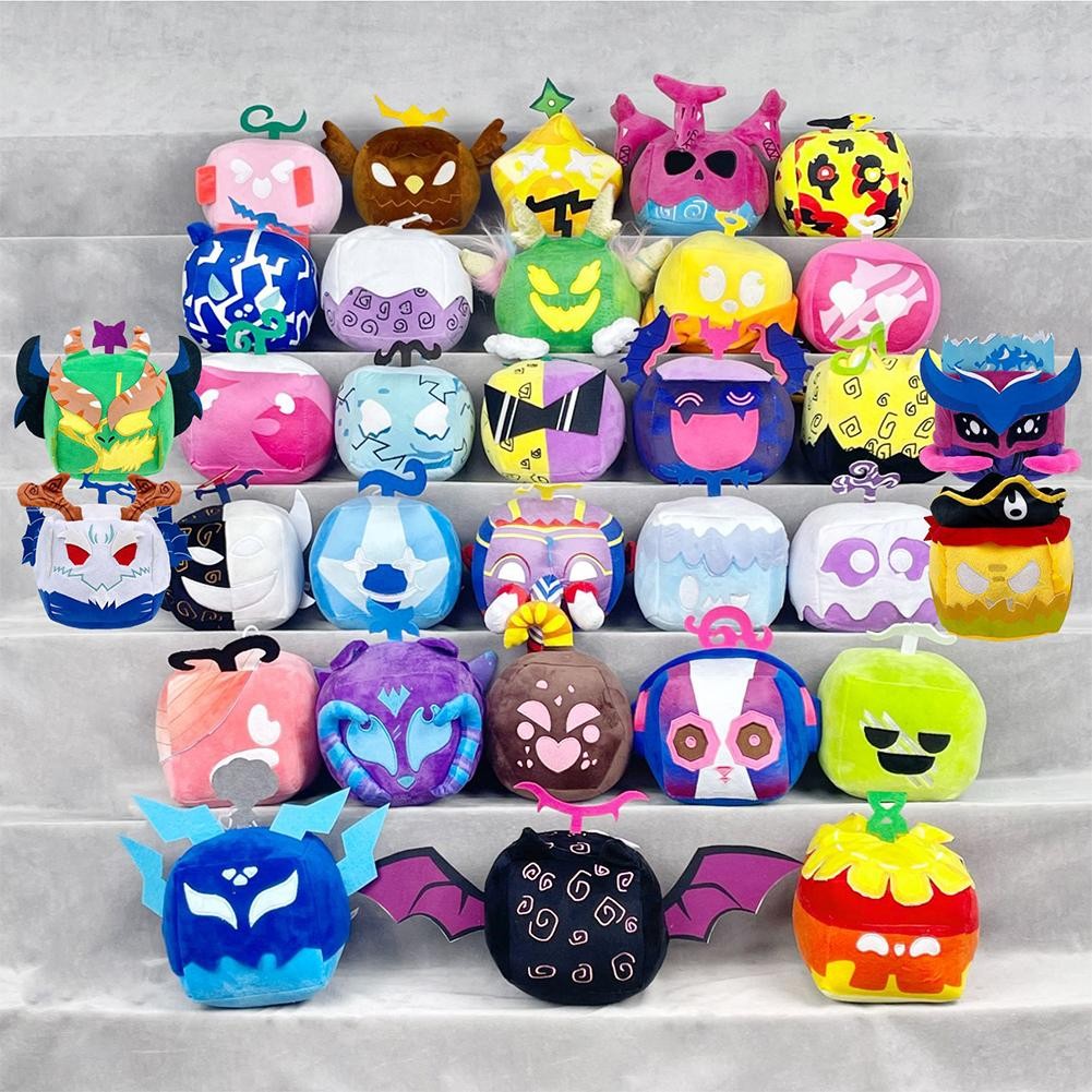 Bloxfruits Devil Fruit Fruit Box Anime Doll Plush Toy Blox Fruits Plush Doll