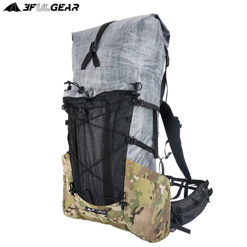 3F UL GEAR Outing 45+10L กระเป๋าเป้สะพายหลังน้ําหนักเบา Burden กระเป๋าเป้สะพายหลังเดินป่า