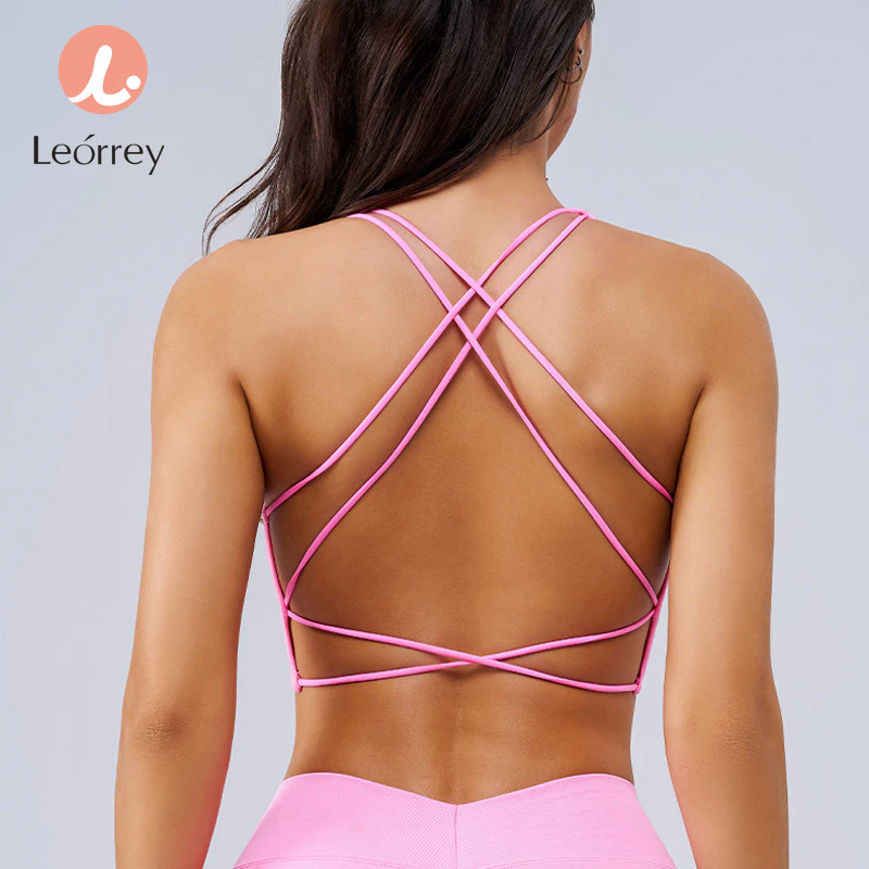 Leorrey เสื้อชั้นในสปอร์ตบราสำหรับออกกำลังกายและโยคะ thumbnail 3