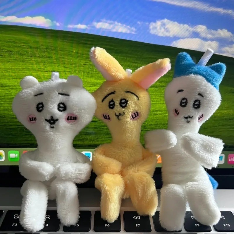 Kawaii Self-deprecating Bear Chiikawa เท้าเล็กจี้ตุ๊กตา Usachi ตุ๊กตาของเล่นเด็กของขวัญ - รูปที่ 4