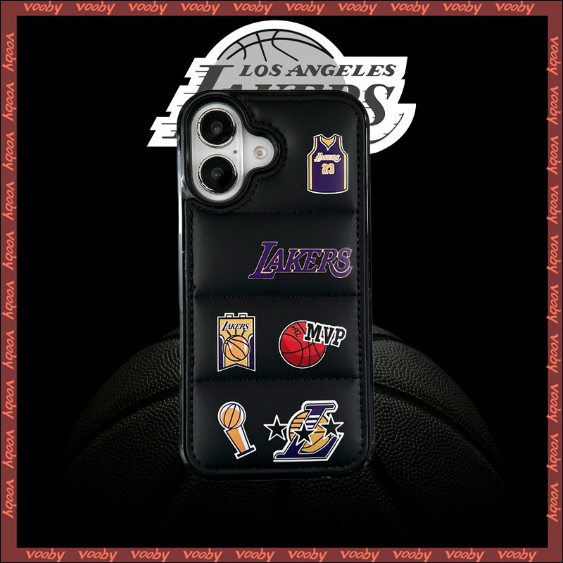 สไตล์กีฬาป้ายบาสเกตบอล Hard Shell Down Jacketเคสโทรศัพท์เหมาะสําหรับIPhone17 17Pro AIR 16 16P 16PM 16Plus 15 15P 15PM 14 14P 13 13P 13PM 12 12PM 11 11P 11P 11PM X XR 7P