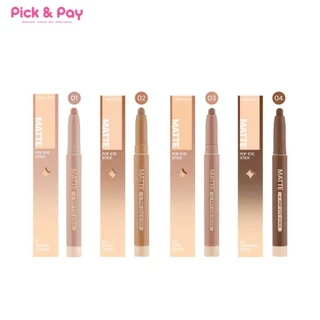 Meilinda Matte and Glitter Pop Eye Stick อายแชโดว์ เมลินดา แบบแท่ง เนื้อแมท เนื้อกริตเตอร์ กันน้ำ