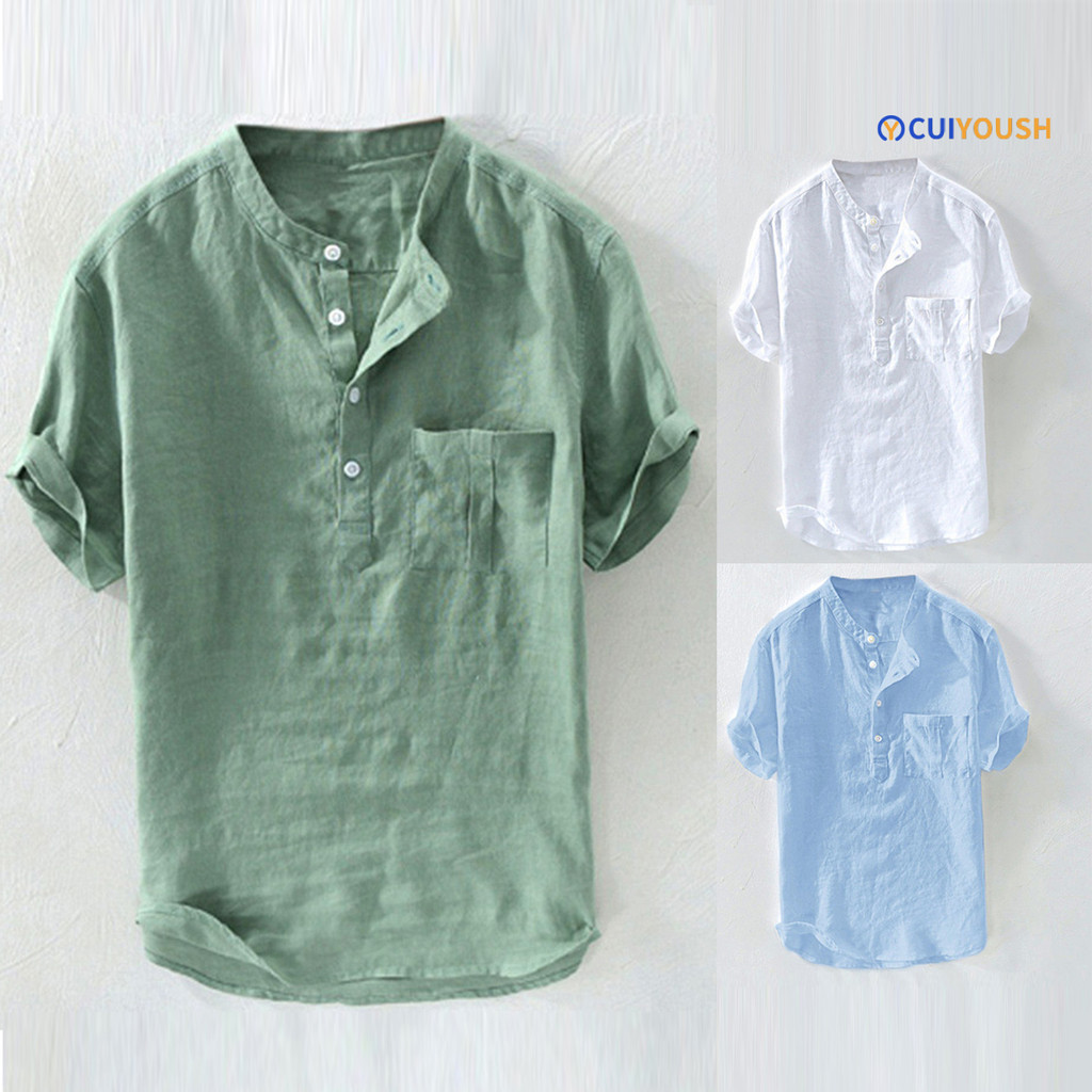 [CUI] เสื้อยืด ผ้าฝ้ายผสม ทรงสลิมฟิต เป็นมิตรกับผิวหนัง สําหรับวันหยุดพักผ่อน