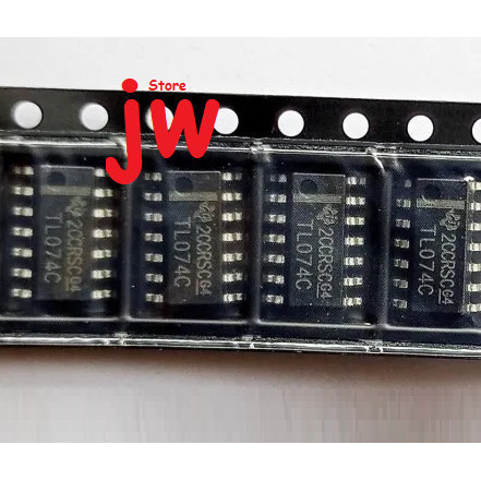 เครื่องมือชิ้นส่วน TL074 TL074C TL074CDR TL 071 SMD SOP-14