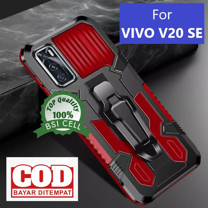CASE HP VIVO V20 SE (V2022) CASING STANDING BACK KLIP HARD CASE HP ROBOT NEW COVER