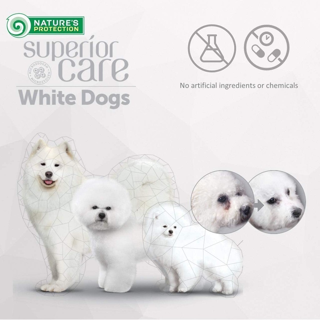 Nature's Protection Superior Care White Dog อาหารสุนัข ขนาด 1.5 กิโลกรัม