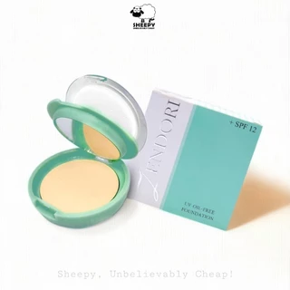 Zendori UV Oil-Free Foundation SPF12 แป้งเซนโดริ ยูวี ออยล์ฟรี แป้งพัฟ (sheepy)