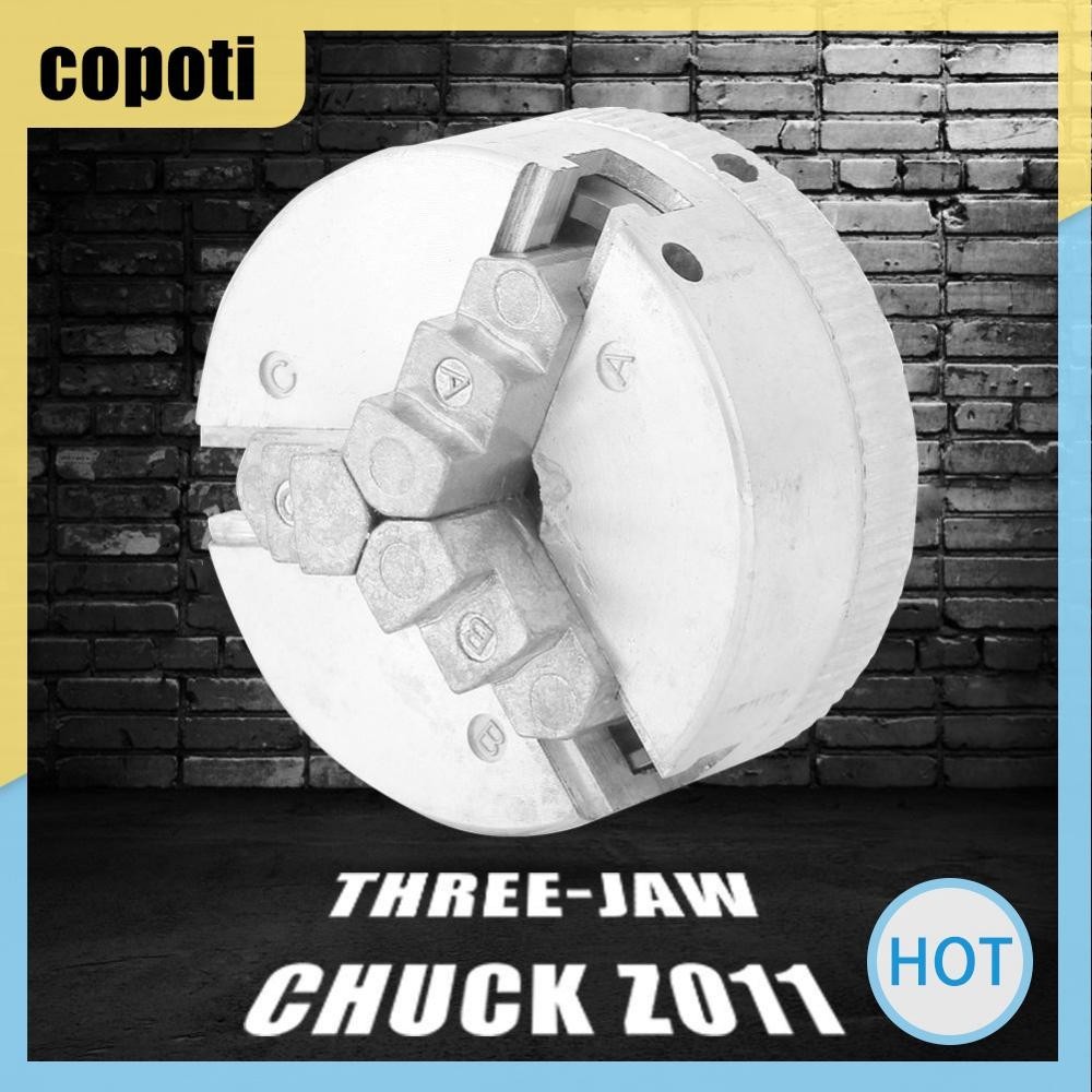 Z011 คอลเล็ตโลหะผสมสังกะสี 3 ขากรรไกรกลึง Chuck Clamps ไม้กลึงเครื่องมือกลึง