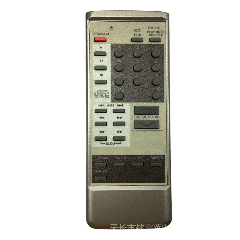 RM-990 รีโมทคอนโทรลสําหรับ Sony CDP-950 CDP-790 CDP227 CDP228 CDP333 เครื่องเล่น CD