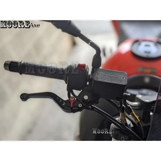 Mooreaxe อุปกรณ์เสริมสําหรับ GPX DZ3/DZ2 Drone150 Drone 4 วาล์วรถจักรยานยนต์เบรค Lever ดัดแปลง CNC อลูมิเนียม 6-stage ปรับคลัทช์เบรคสั้น YSNJ01