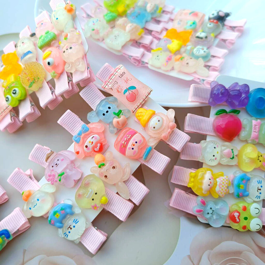 26CHAYA 10 ชิ้น กิ๊บติดผม ลายน่ารัก เซตกิ๊บ แฟชั่นกิ๊บ