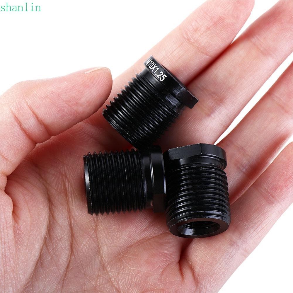 Shanlin อะแดปเตอร์ลูกบิดเกียร์ อลูมิเนียมอัลลอย M12*1.25 M8 M10 M12 M8*1.25 M10*1.5