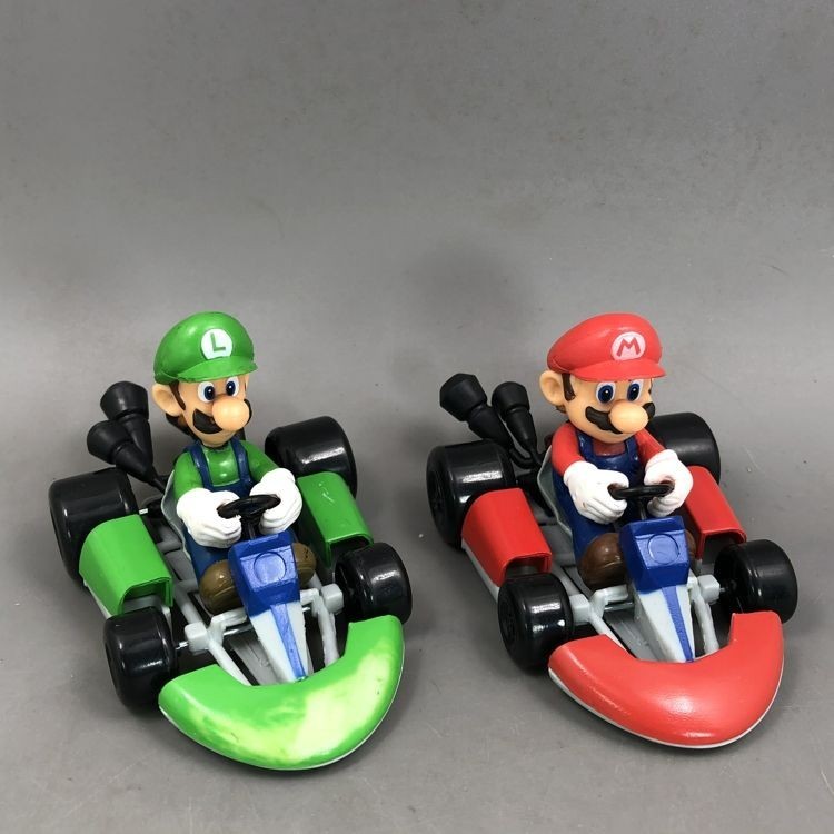 พร้อมส่ง โมเดลฟิกเกอร์ Super Mario Mario Louis Sliding Kart