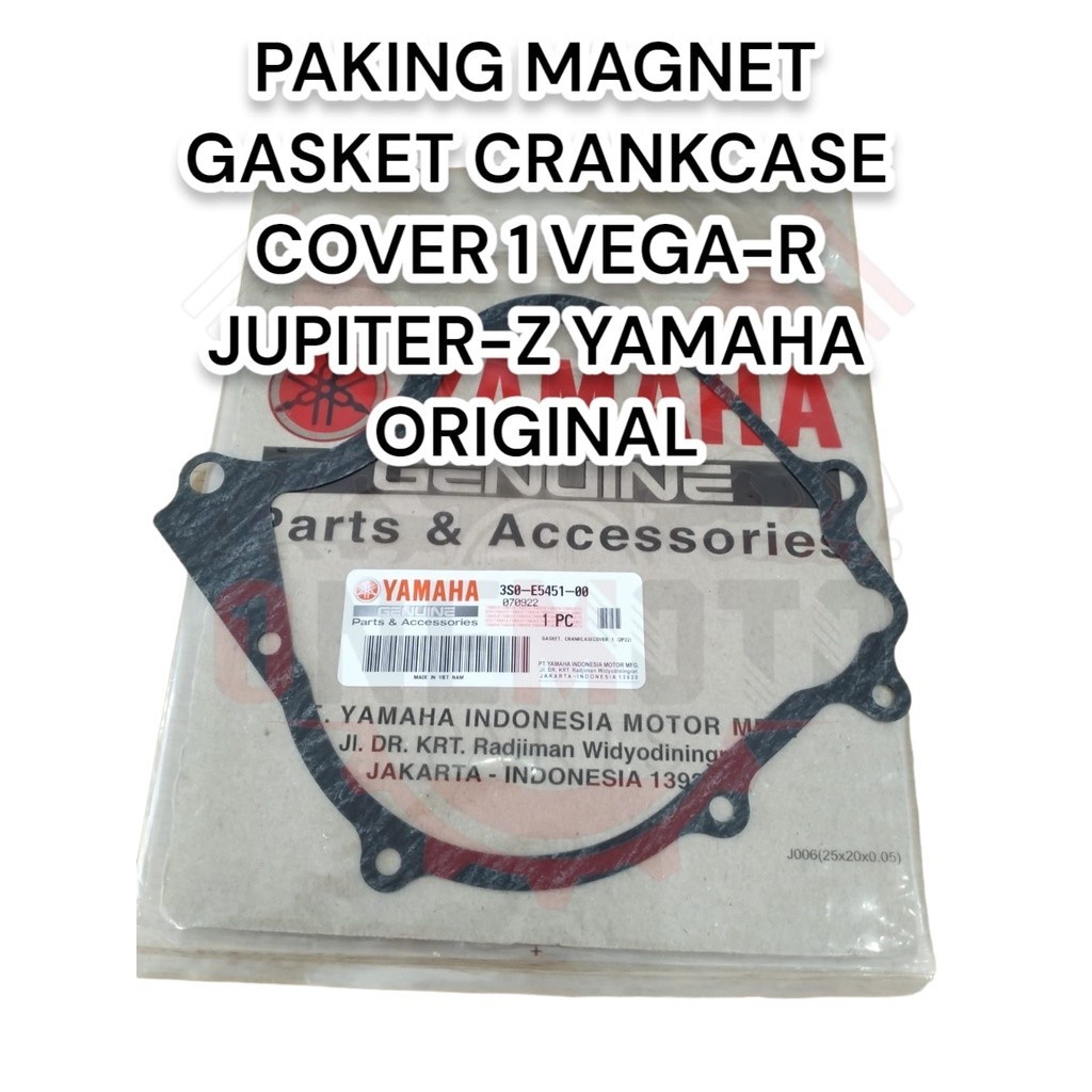 Orimoto - MAGNET GASKET CRANKCASE COVER 1 VEGA-R JUPITER-Z YAMAHA 3S0-E5451-00