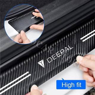 (Deepal) สติกเกอร์คาร์บอนไฟเบอร์ตัวป้องกันธรณีประตูรถยนต์ แถบป้องกันขอบประตูรถคาร์บอนไฟเบอร์ Changan S07 L07 S05