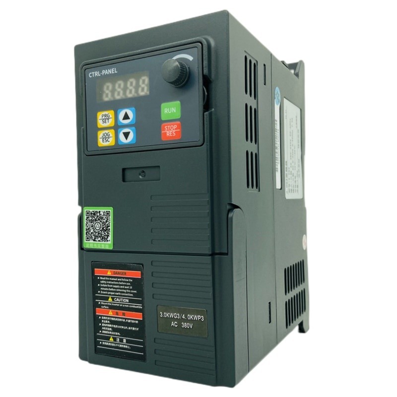 Suswe320 VFD AC220V 380V 1.5 2.2 3 KW ตัวควบคุมความเร็วอินเวอร์เตอร์แปลงความถี่ไดรฟ์ สําหรับมอเตอร์ 3 เฟส