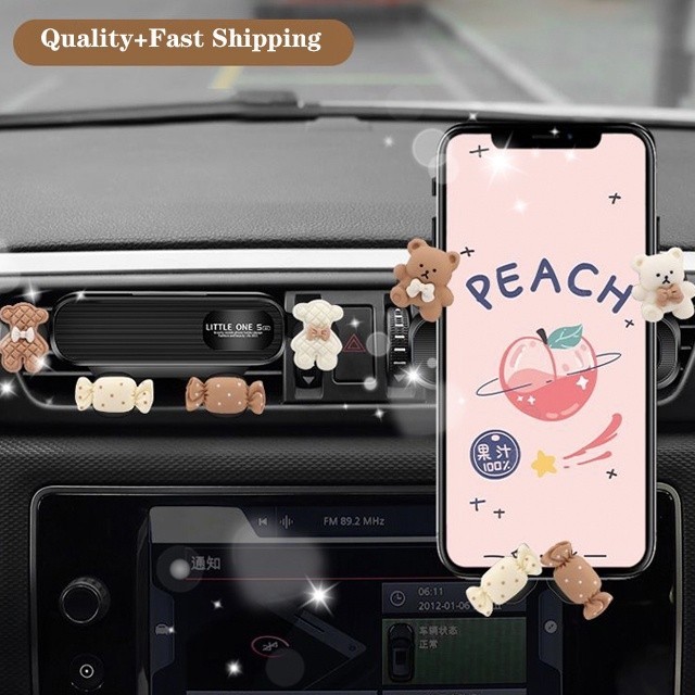 iPhone Xiaomi Samsung ที่วางโทรศัพท์มือถือ ลายการ์ตูนหมีน่ารัก สําหรับรถยนต์ ที่วางโทรศัพท์ในรถยนต์ อุปกรณ์ภายในรถยนต์น่ารัก พร้อมส่ง ที่วางโทรศัพท์ในรถ ที่วางโทรศัพท์ ที่วางโทรศัพท์มือถือในรถการ์ตูนน่ารัก ที่ยึดมือถือในรถ ที่วางโทรศัพท์มือถือ