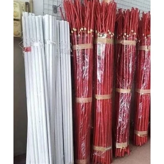 ไม้พลอง ลูกเสือ ยุวกาชาด เนตรนารี ง่าม เสากลม สีขาว ยาว 150ซม. แถมเชือกคล้อง ไม้พอง US.Station