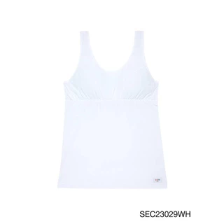 Sabina Kids เสื้อกล้ามพรีทีนมีฟอง รหัส SEC23029WH สีขาว