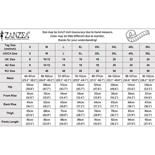 Zanzea ผู้หญิง แฟชั่นเกาหลี แครอท ปลาหมึก กลาง เอว กางเกงทอ