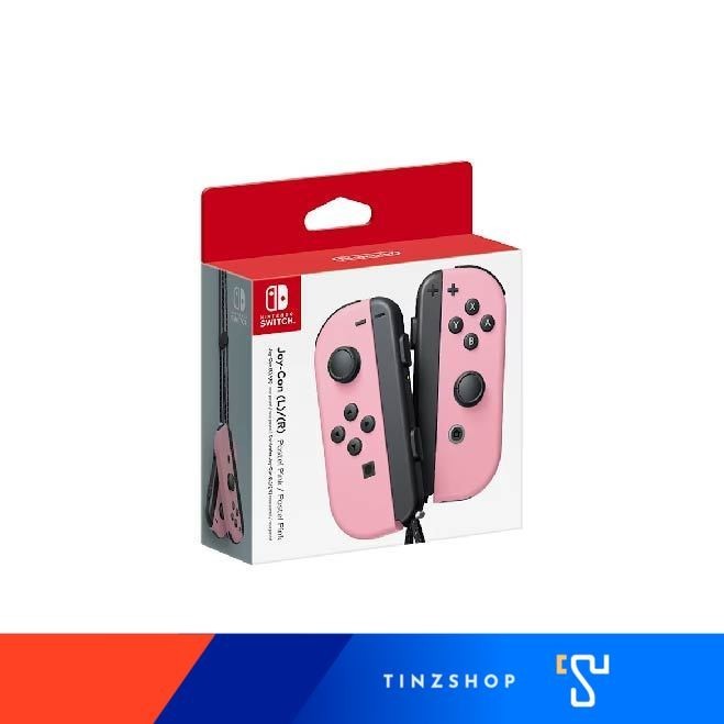 [จอยคอนแท้] Tinzshop Nintendo Switch Joy Con Nintendo (L)/(R) Pastel Pink จอยคอนสีชมพูพาสเทล จอยแท้ จอยคอน