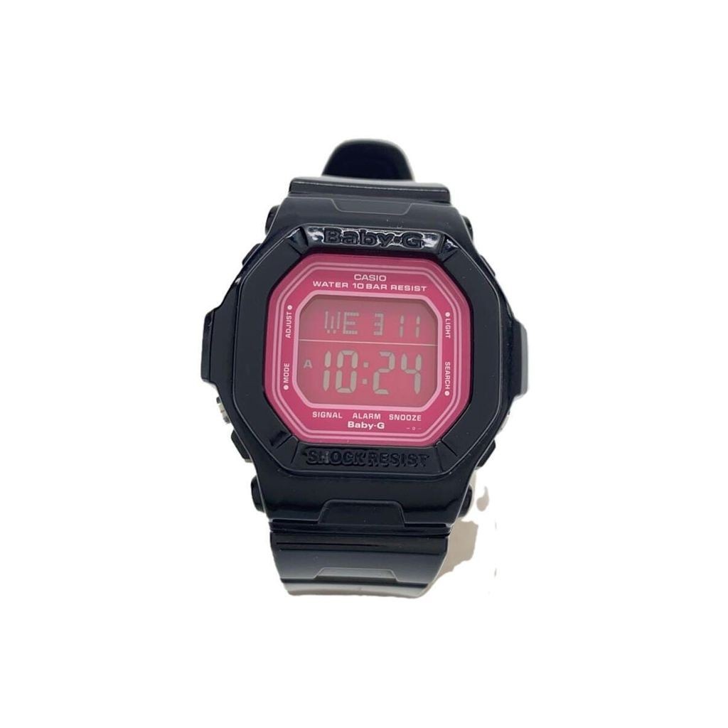CASIO Wrist Watch Baby-G Pink Black Women's Digital Quartz Direct from Japan Secondhand