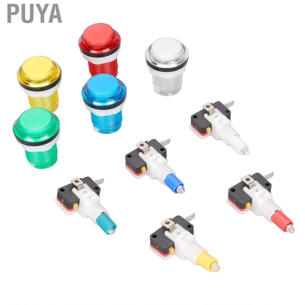 Puya 32mm Arcade Machine Button Game Action For Joystick Controller