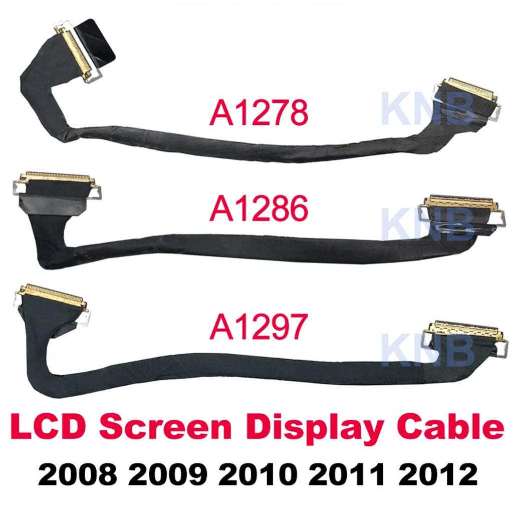 โรงงานเดิม A1278 A1286 A1297 สายแสดงผล LCD สำหรับ Macbook Pro 13 "15" 17 "จอแสดงผล LCD สาย 2008 2009 2010 2011 2012