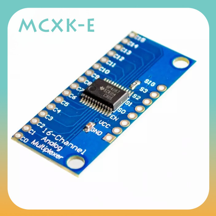 บอร์ดโมดูลอนาล็อกดิจิทัล 74HC4067 CD74HC4067 16 ช่อง สําหรับ Arduino Electronic Components DIY
