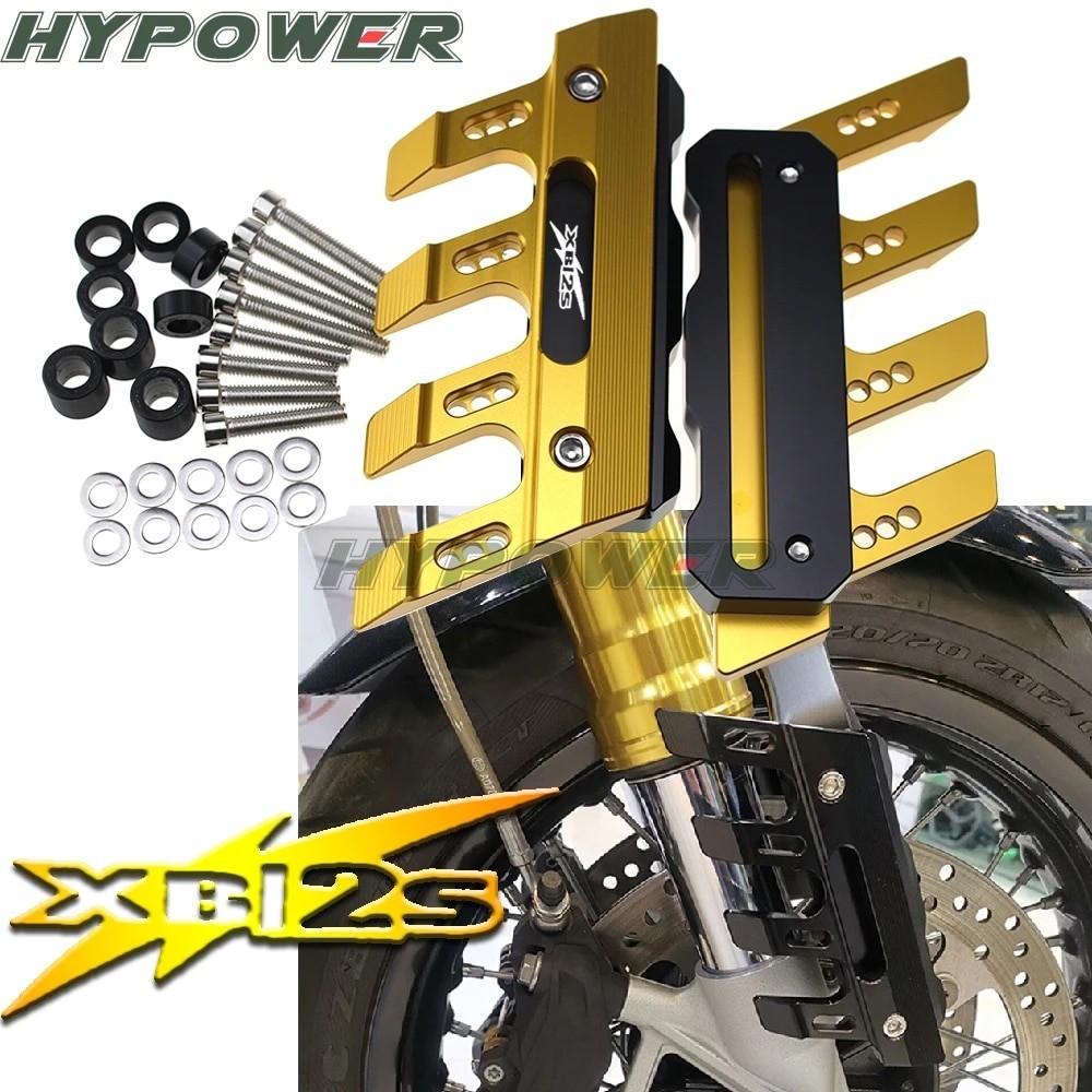 Universal โช๊คหน้า fender ป้องกันสําหรับ Buell XB12Ss XB 12Ss XB12Scg XB12S cg อุปกรณ์เสริมรถจักรยาน