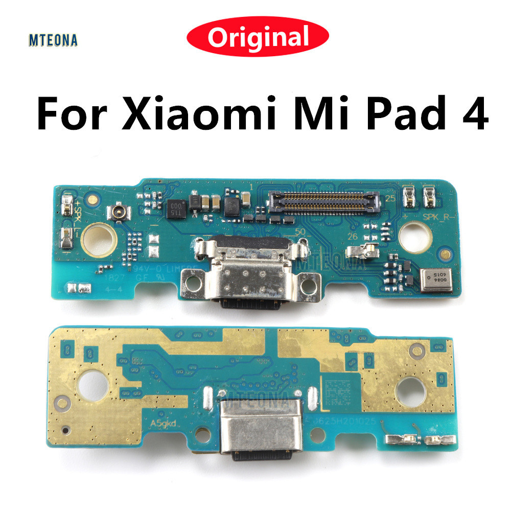 บอร์ดพอร์ตชาร์จไมโครโฟน USB สําหรับ Xiaomi Mi Pad 4
