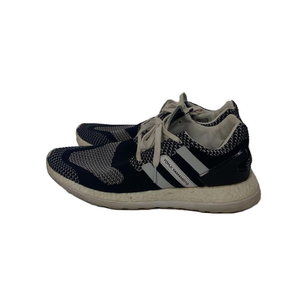 Adidas Sneakers Knit Y-3 Pureboost Low Cut Black 27.5cm Direct from Japan Secondhand