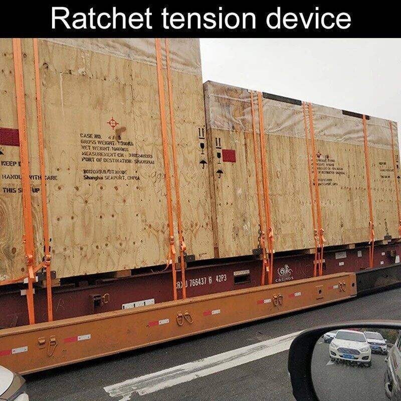 4/10 เมตร สายรัดก๊อกแก๊ก สายรัดของ 5/10 เมตร สายรัดรถบรรทุก สเตรัดรถบรรทุก สเตย์รัดของ 4cm​*ยาว​4/6/1​0เมตร - รูปที่ 5