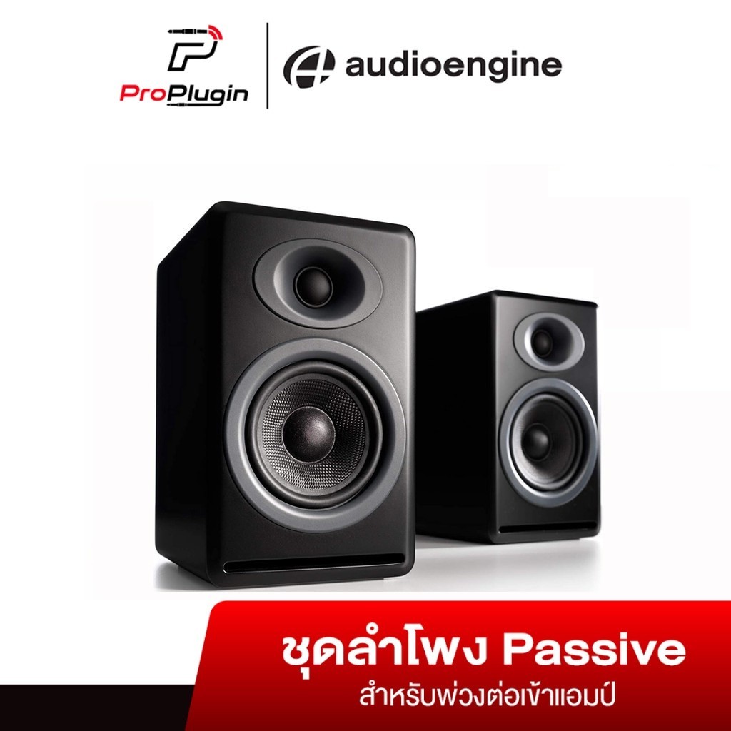 Audioengine P4 Passive Speakers Bookshelf ลำโพงบุ๊คเชลฟ์ (ProPlugin)