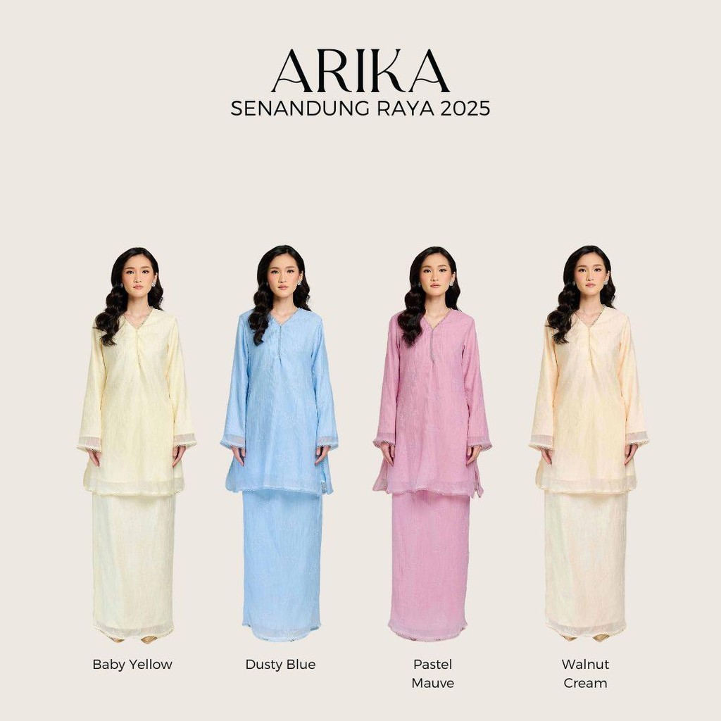 Baju Kurung Raya 2025 Arika Theins