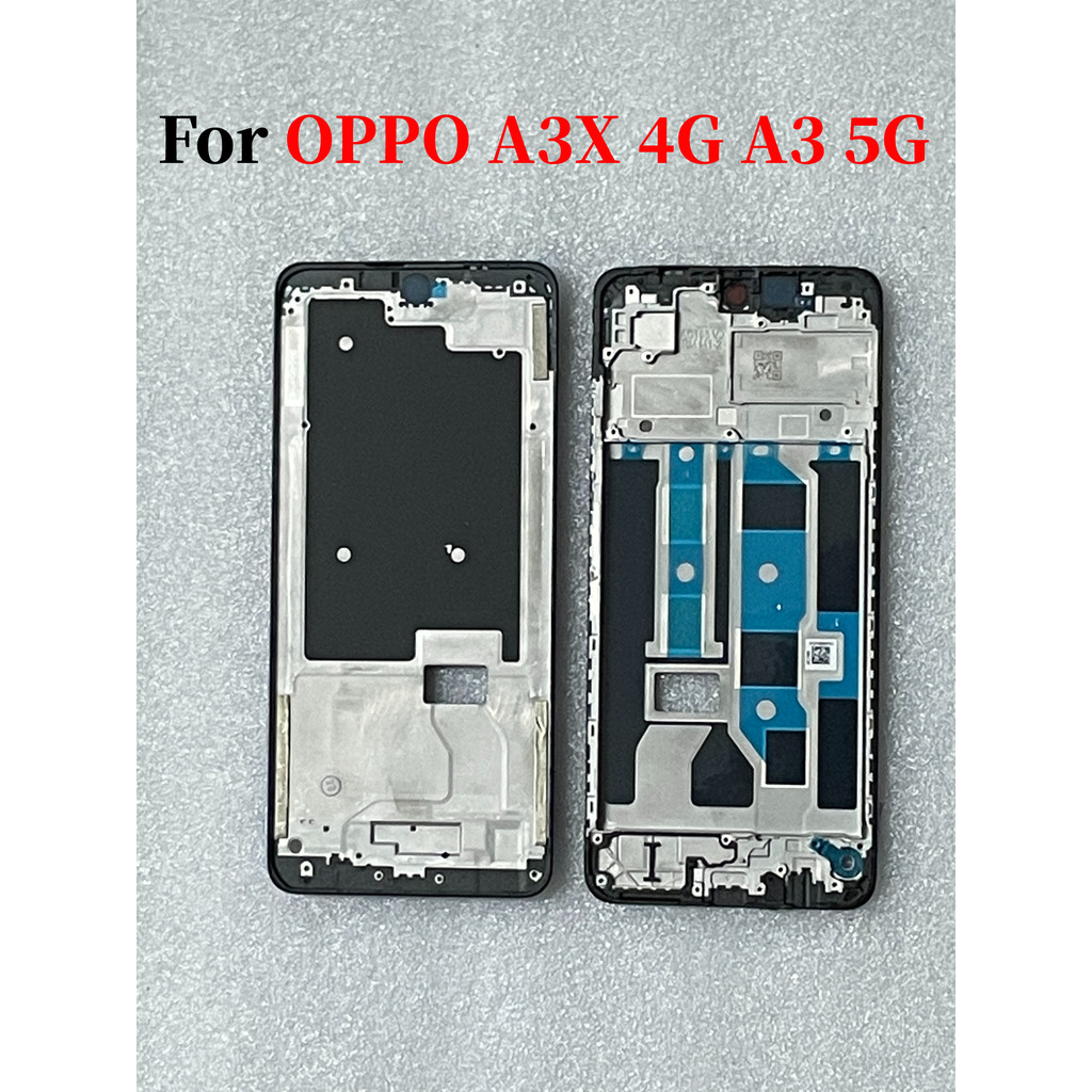 กรอบ LCD สําหรับ OPPO A3X 4G A3 5G กรอบด้านหน้า CPH2681 CPH2683 CPH2641