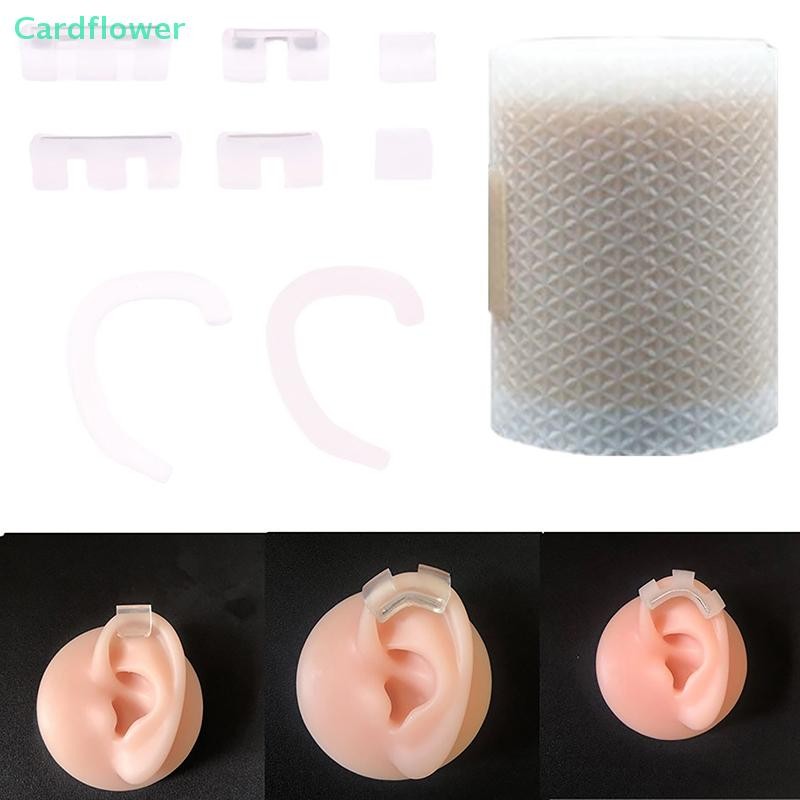 <Cardflower> Baby Ear Corrector Cuttable Breathable Infant เด็กวัยหัดเดิน Auricle Valgus ซิลิโคน Correction Patch พร้อมแผ่นแปะหูลดราคา