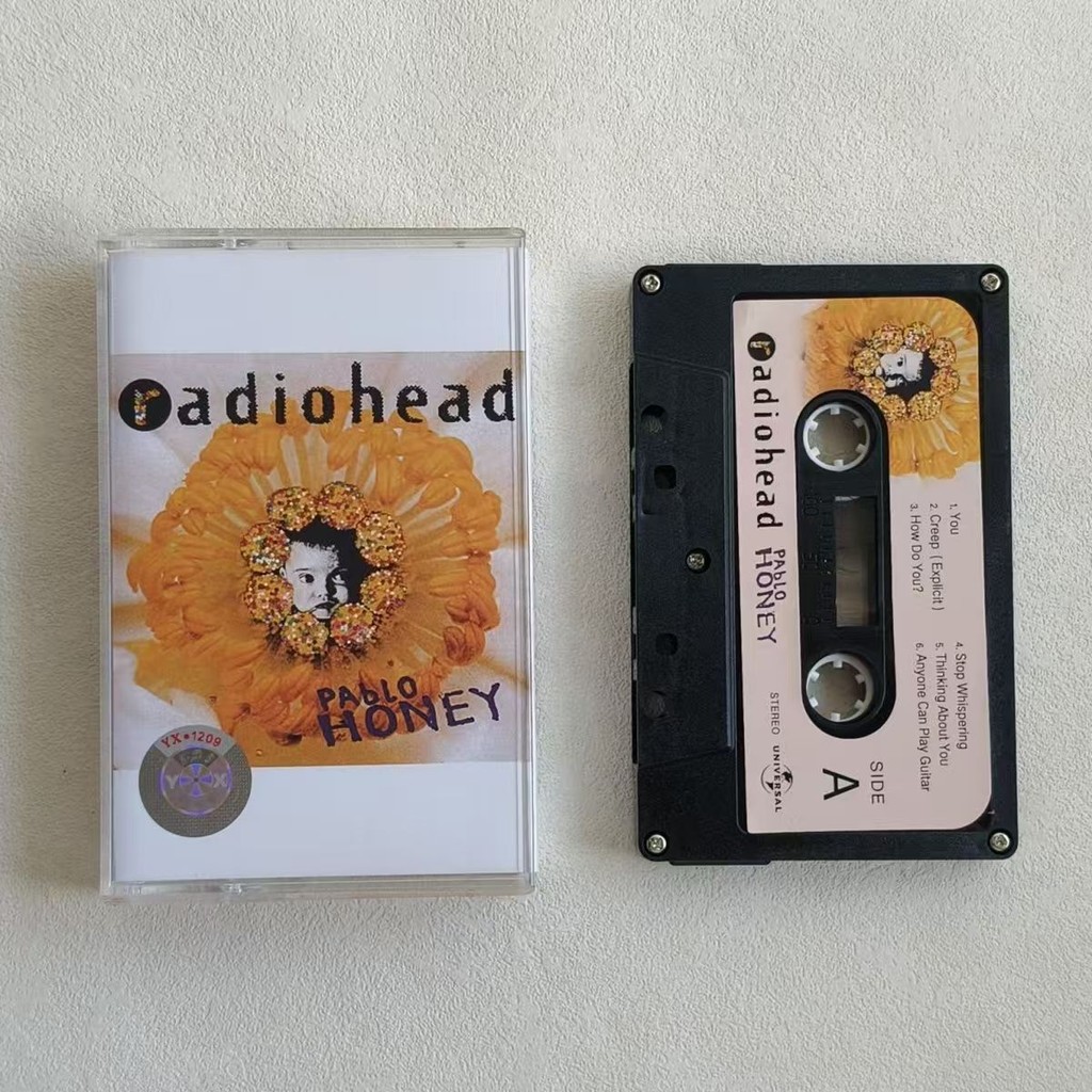Cassette Radiohead Pablo Honey tape A0218 ในสต็อก