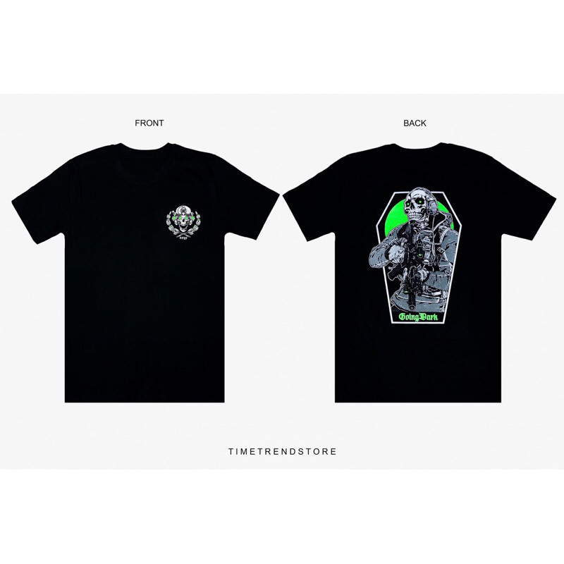 เสื้อยืด tactical (GOING DARK) cotton100%Cotton 100%  [S-5XL]