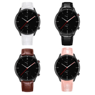 คุณภาพหนังสายนาฬิกาสายรัดข้อมือสร้อยข้อมือสําหรับ Huami Amaz…