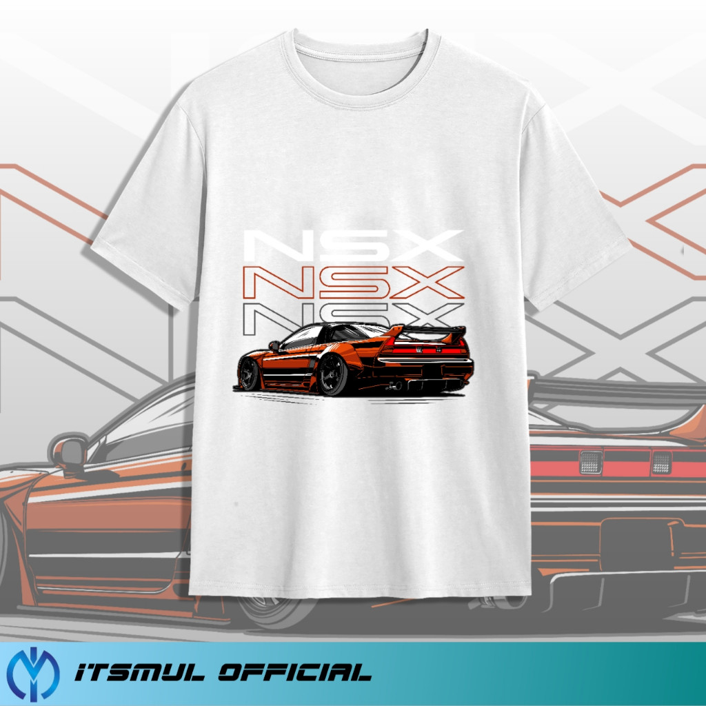 KATUN NSX Racing Automotive Car T-Shirt IM03(28) ผ้าฝ้ายหวี