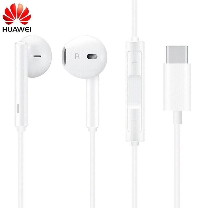 Huawei Cm33 หูฟัง Usb Type-c In Ear Mic ชุดหูฟังสําหรับ Huawei Mate 10 Pro Mate 20 Pro P20 Pro Xiaom