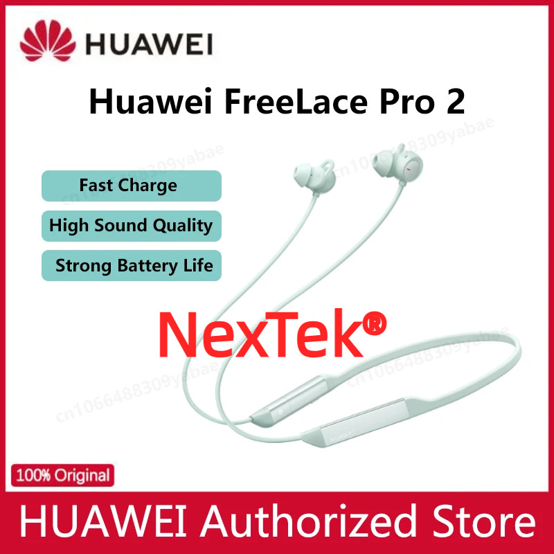 แท้100% Huawei FreeLace Pro 2 ชุดหูฟังบลูทูธไร้สาย Huawei FreeLace Pro 2 ชาร์จเร็วคุณภาพเสียงความละเอียดสูงอายุการใช้งานแบตเตอรี่ยาวนาน