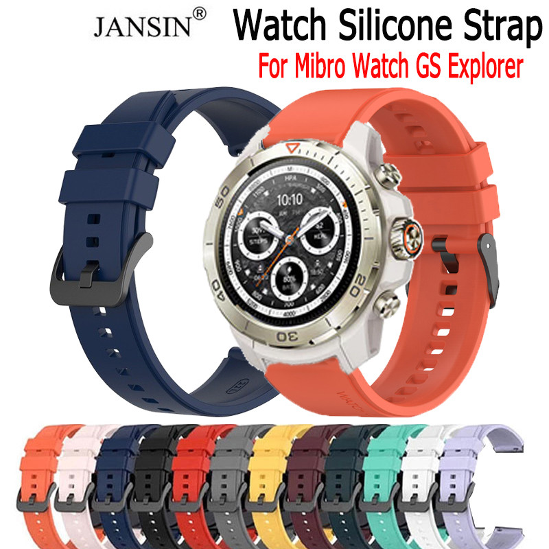 Mibro Watch GS Explorer สายซิลิโคนสําหรับ สายนาฬิกา