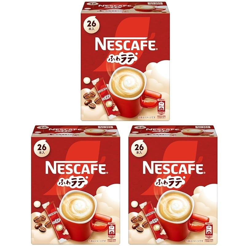 Nescafe Stick Excella Fuwa Latte 26P x 3 กล่อง
