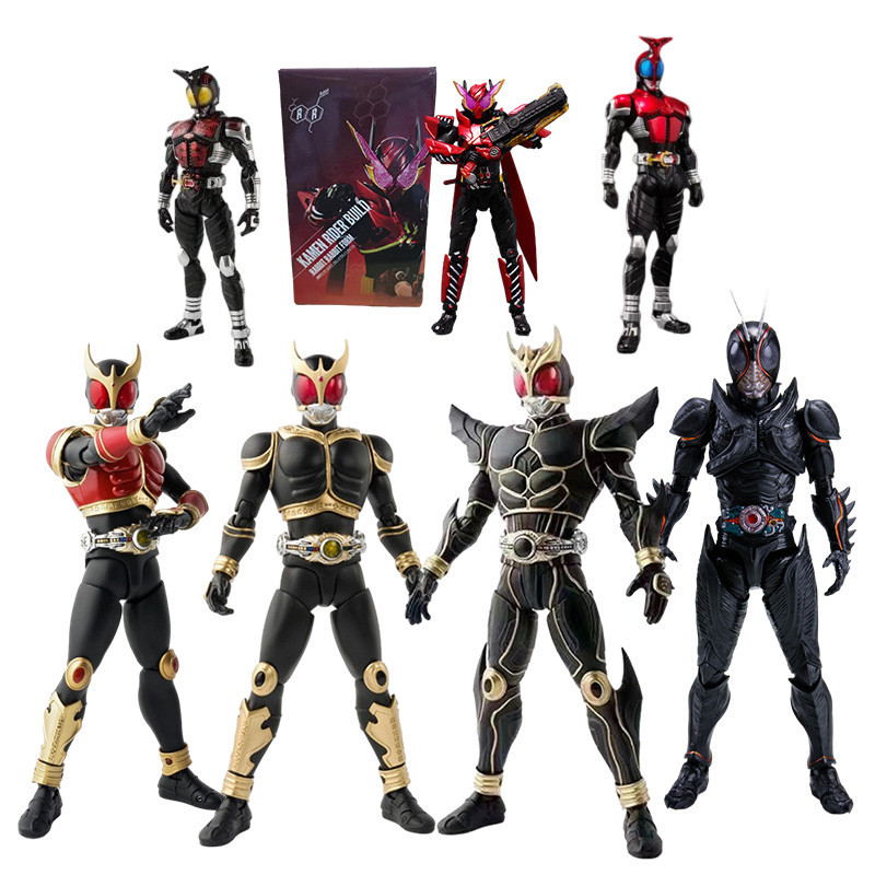 Shf โมเดลฟิกเกอร์ Kamen Rider Souji Tendou KABUTO Black Sun SHF Ultimate Kuuga DARK KABUTO Kamen Rider Build Action Figure ของเล่นสําหรับเด็ก