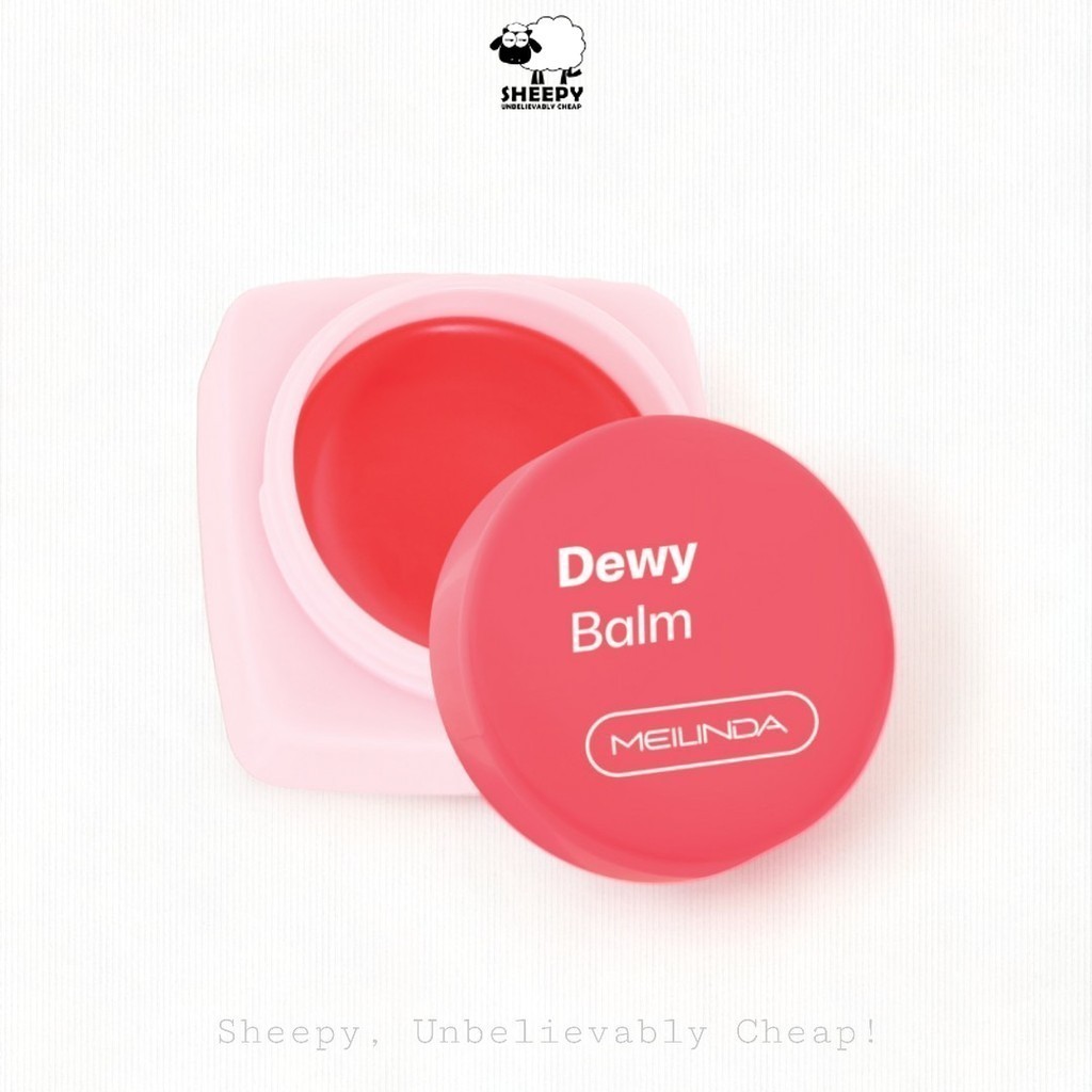 บลัช บาล์มฉ่ำผิวกระจก ฉ่ำวาวยาวนาน Meilinda Dewy Balm (MC5097)