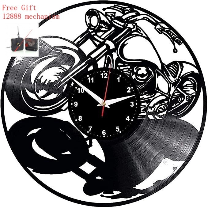นาฬิกาแขวนผนัง ไวนิล สร้างสรรค์ ไม่ซ้ําใคร นาฬิกาแขวน นาฬิกาไวนิล ของขวัญ นาฬิกาแขวน แฟชั่นเก่า